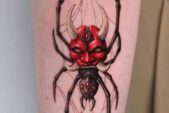 spider tattoo