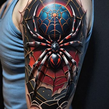 spider tattoo