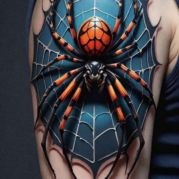 spider tattoo