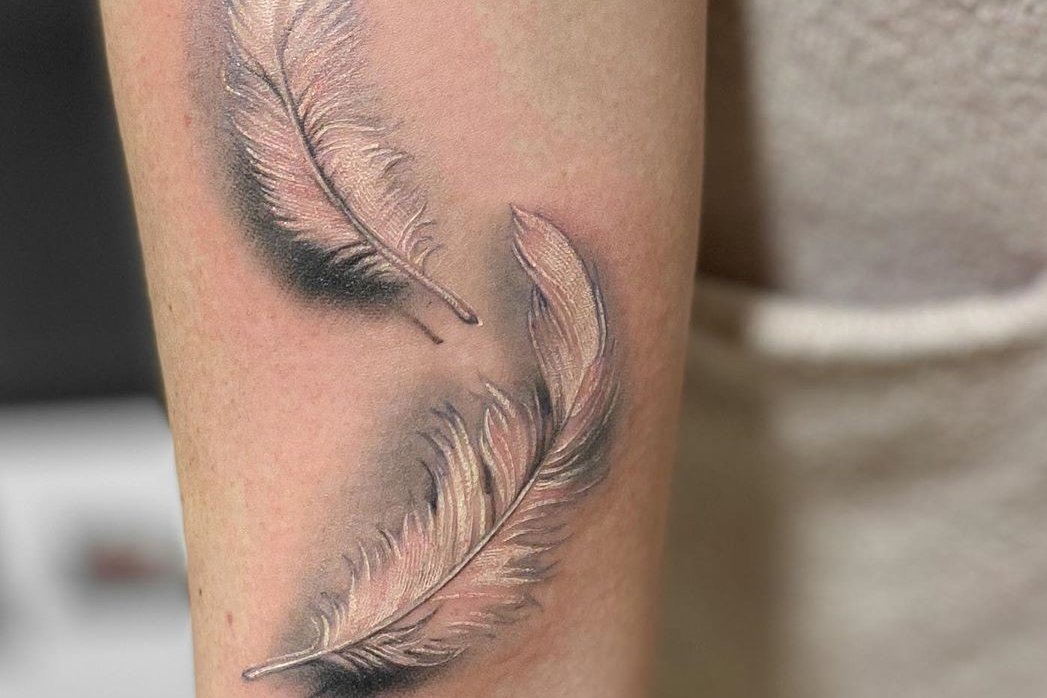 feather tattoo