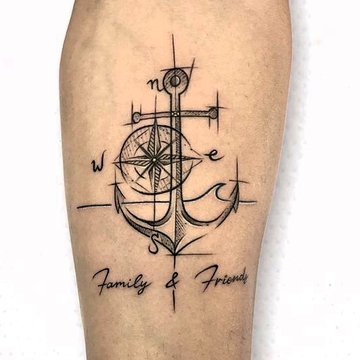 anchor tattoo